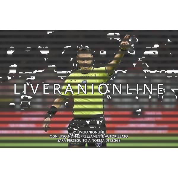 Milan vs Juventus nella foto l\'arbitro Maurizio Mariani di Aprilia (LT) Milano 22-10-2023 Stadio Giuseppe Meazza - San Siro Campionato Serie A TIM - 9a giornata foto Roberto Garavaglia/ag. Aldo Liverani sas