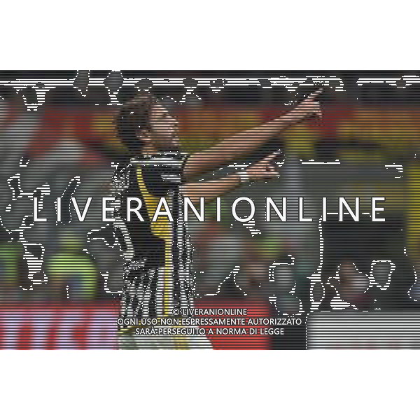 Milan vs Juventus nella foto Manuel Locatelli (Juventus) esulta dopo il gol dell\'1 a 0 Milano 22-10-2023 Stadio Giuseppe Meazza - San Siro Campionato Serie A TIM - 9a giornata foto Roberto Garavaglia/ag. Aldo Liverani sas