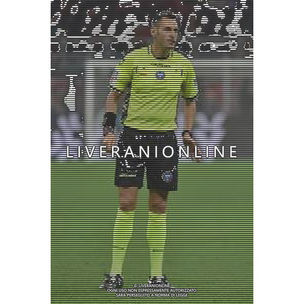 Milan vs Juventus nella foto l\'arbitro Maurizio Mariani di Aprilia (LT) Milano 22-10-2023 Stadio Giuseppe Meazza - San Siro Campionato Serie A TIM - 9a giornata foto Roberto Garavaglia/ag. Aldo Liverani sas