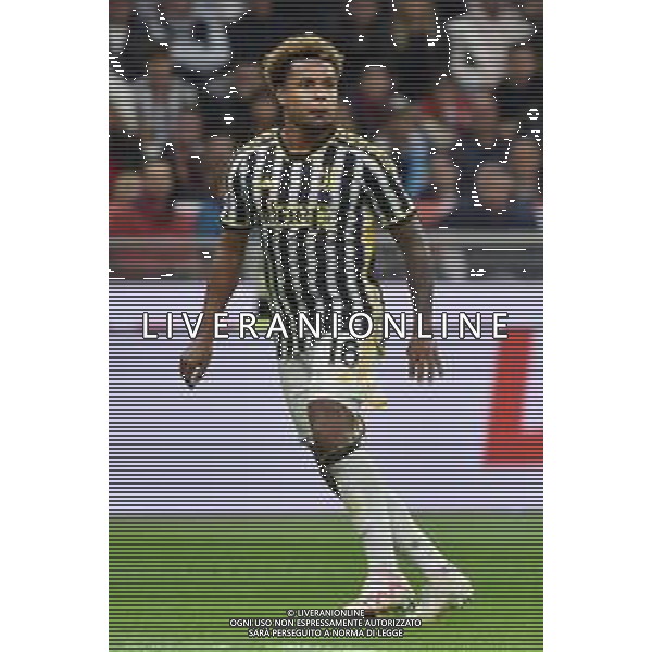 Milan vs Juventus nella foto Weston McKennie (Juventus) Milano 22-10-2023 Stadio Giuseppe Meazza - San Siro Campionato Serie A TIM - 9a giornata foto Roberto Garavaglia/ag. Aldo Liverani sas