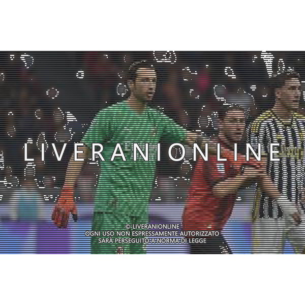 Milan vs Juventus nella foto Antonio Mirante (Milan) Milano 22-10-2023 Stadio Giuseppe Meazza - San Siro Campionato Serie A TIM - 9a giornata foto Roberto Garavaglia/ag. Aldo Liverani sas