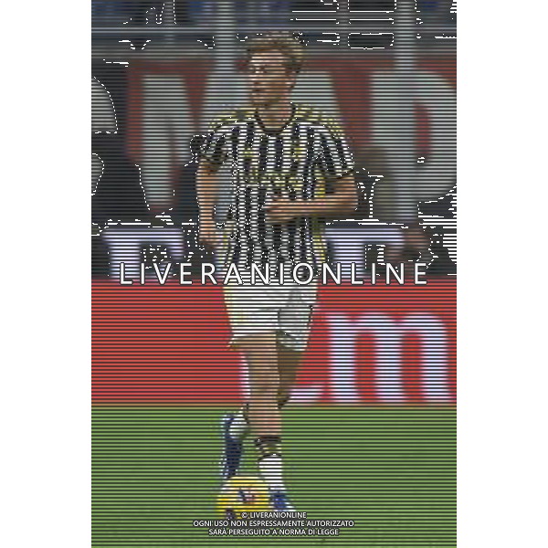 Milan vs Juventus nella foto Dean Huijsen (Juventus) Milano 22-10-2023 Stadio Giuseppe Meazza - San Siro Campionato Serie A TIM - 9a giornata foto Roberto Garavaglia/ag. Aldo Liverani sas