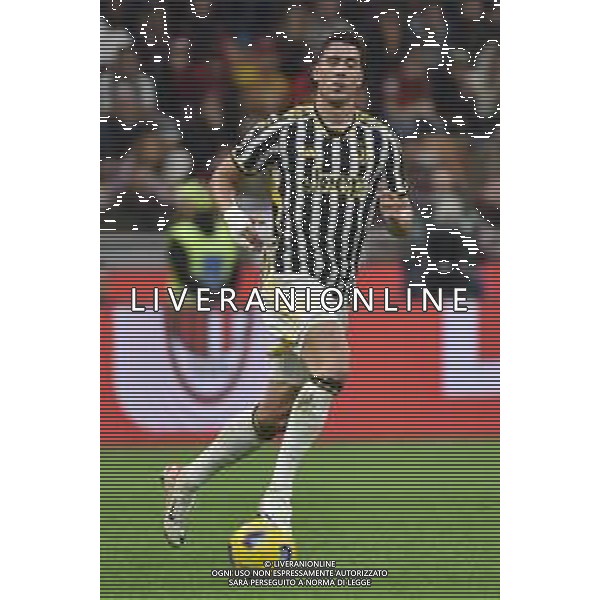 Milan vs Juventus nella foto Dusan Vlahovic (Juventus) Milano 22-10-2023 Stadio Giuseppe Meazza - San Siro Campionato Serie A TIM - 9a giornata foto Roberto Garavaglia/ag. Aldo Liverani sas