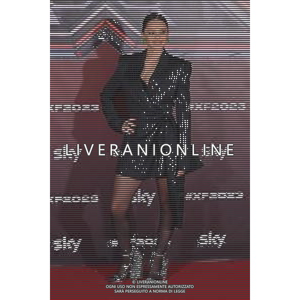 TVRG Photocall X Factor 2023 nella foto Francesca Michielin Milano 24-10-2023 Photocall con il cast di X Factor 2023 foto Roberto Garavaglia/ag. Aldo Liverani sas