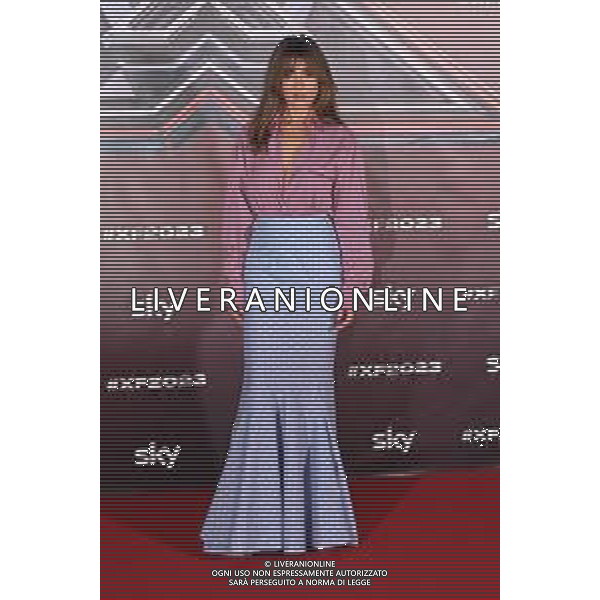TVRG Photocall X Factor 2023 nella foto Ambra Angiolini Milano 24-10-2023 Photocall con il cast di X Factor 2023 foto Roberto Garavaglia/ag. Aldo Liverani sas