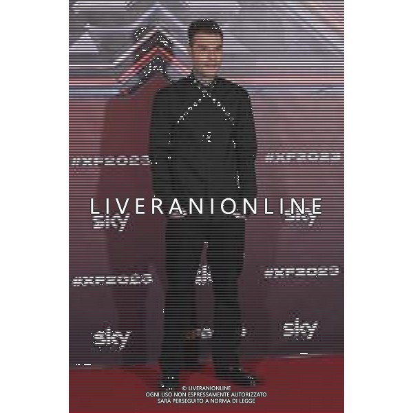 TVRG Photocall X Factor 2023 nella foto Fedez, vero nome Federico Leonardo Lucia Milano 24-10-2023 Photocall con il cast di X Factor 2023 foto Roberto Garavaglia/ag. Aldo Liverani sas