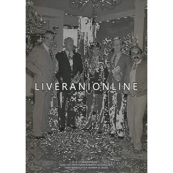 NEG-RETROSPETTIVA GIANNI RIVERA CALCIATORE NELLA FOTO BRUNO PIZZULL NILS LIEDHOLM GIANNI RIVERA ALBERTO COSTA R GIAN MARIA MADELLA NELL\'ANNO 1979 ALLA PRESENTAZIONE DEL LIBRO A MILANO AG ALDO LIVERANI SAS 