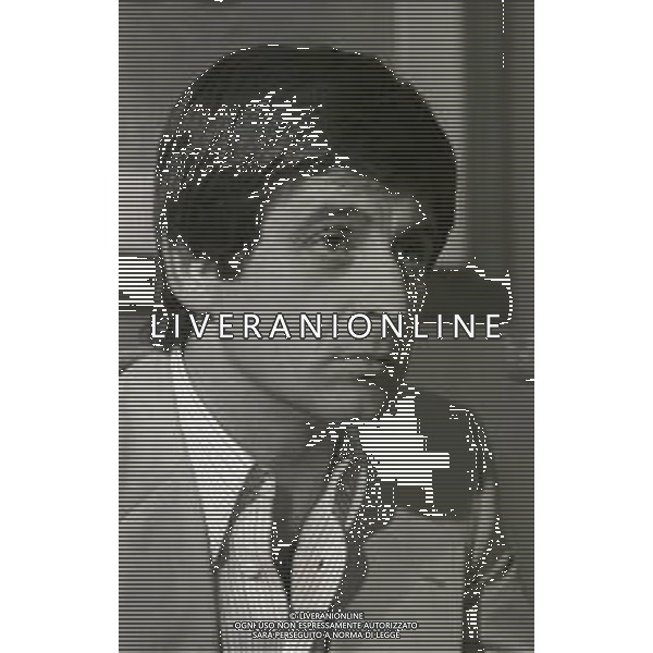 NEG-RETROSPETTIVA GIANNI RIVERA CALCIATORE NELLA FOTO GIANNI RIVERA IN CONFERENZA STAMPA NELL\'ANNO 1979 A MILANO NELLA SEDE DEL MILAN IN VIA TURATI A MILANO AG ALDO LIVERANI SAS 