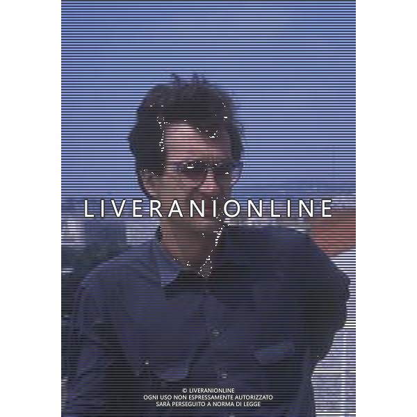 DIAP-RETROSPETTIVA WIM WENDERS REGISTA NELLA FOTO WIM WENDERS A CANNES NELL\'ANNO 1982 FOTO ENRICO LIVERANI-AG ALDO LIVERANI SAS