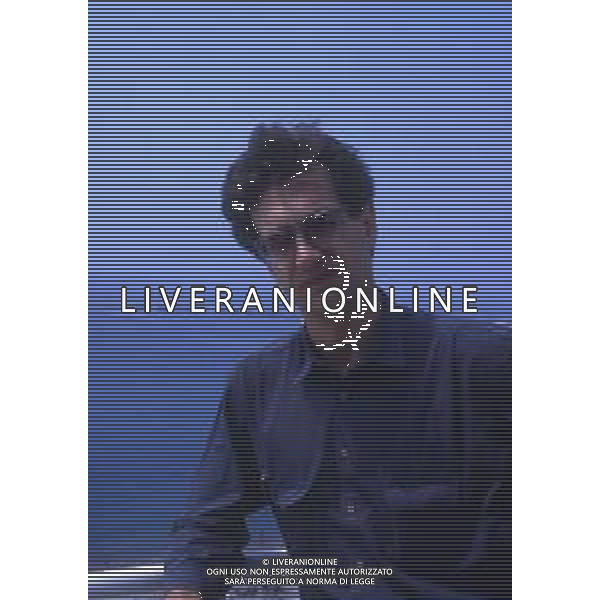 DIAP-RETROSPETTIVA WIM WENDERS REGISTA NELLA FOTO WIM WENDERS A CANNES NELL\'ANNO 1982 FOTO ENRICO LIVERANI-AG ALDO LIVERANI SAS