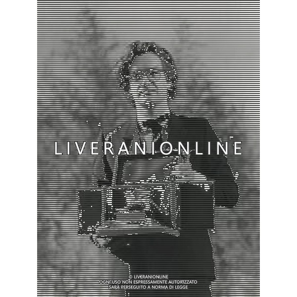 DIAP-RETROSPETTIVA WIM WENDERS REGISTA NELLA FOTO WIM WENDERS A VENEZIA NELL\'ANNO 1983 FOTO ENRICO LIVERANI-AG ALDO LIVERANI SAS 