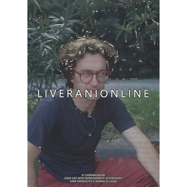 DIAP-RETROSPETTIVA WIM WENDERS REGISTA NELLA FOTO WIM WENDERS A VENEZIA NELL\'ANNO 1983 FOTO ENRICO LIVERANI-AG ALDO LIVERANI SAS 