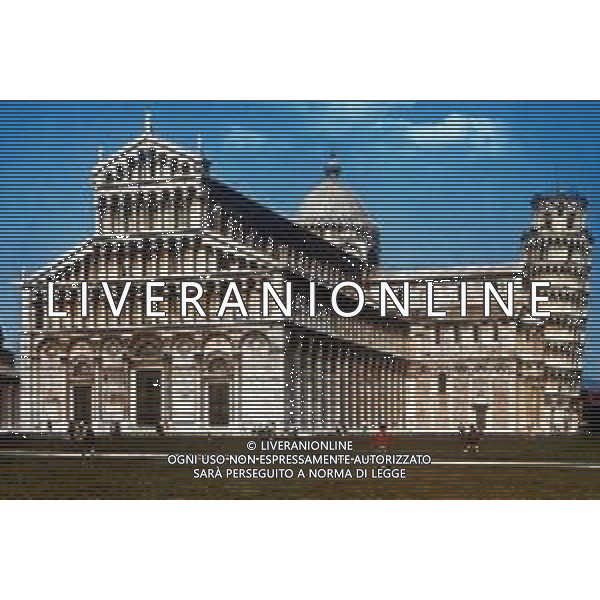 toscana-citta\' di pisa -il complesso della cattedrale con il campanile ag aldo liverani sas