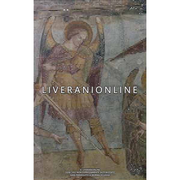 TOSCANA CIITA\' PISA-camposanto, particolare del giudizio - un angelo - A. Orcagna AG ALDO LIVERANI SAS