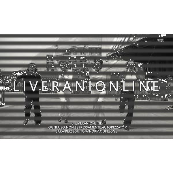 RETROSPETTIVA COMPLESSO I RICCHI E POVERI NELLA FOTO COMPLESSO MUSICALE DEI RICCHI E POVERI NELL\'ANNO 1971 AL FESTIVAL DI SAINT VINCENT Angelo Sotgiu, Franco Gatti, Angela Brambati e Marina Occhiena AG ALDO LIVERANI SAS