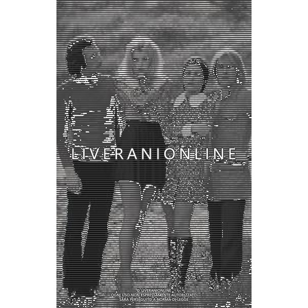 NEG- RETROSPETTIVA COMPLESSO I RICCHI E POVERI NELLA FOTO COMPLESSO MUSICALE DEI RICCHI E POVERI NELL\'ANNO 1970 A ROMA Angelo Sotgiu, Franco Gatti, Angela Brambati e Marina Occhiena AG ALDO LIVERANI SAS