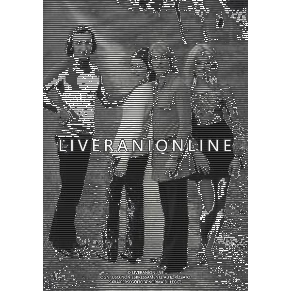 NEG- RETROSPETTIVA COMPLESSO I RICCHI E POVERI NELLA FOTO COMPLESSO MUSICALE DEI RICCHI E POVERI NELL\'ANNO 1970 A ROMA Angelo Sotgiu, Franco Gatti, Angela Brambati e Marina Occhiena AG ALDO LIVERANI SAS