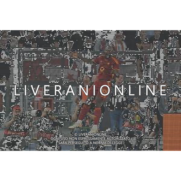 Roma vs Slavia Praga - Europa League - 3 giornata - Stadio Olimpico - Roma 26-10-2023 nella foto Esultanza Lukaku ©Federico Gaetano/AGENZIA ALDO LIVERANI SAS