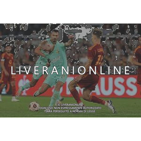 Roma vs Slavia Praga - Europa League - 3 giornata - Stadio Olimpico - Roma 26-10-2023 nella foto Van Buren e Llorente ©Federico Gaetano/AGENZIA ALDO LIVERANI SAS