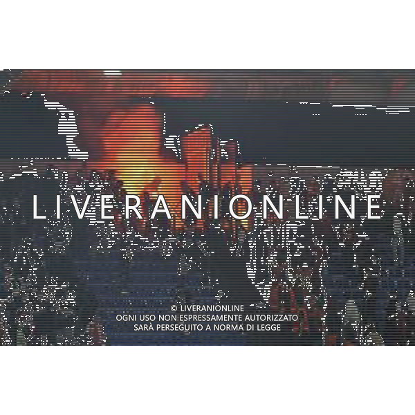 Roma vs Slavia Praga - Europa League - 3 giornata - Stadio Olimpico - Roma 26-10-2023 nella foto Scontri tra tifosi ©Federico Gaetano/AGENZIA ALDO LIVERANI SAS