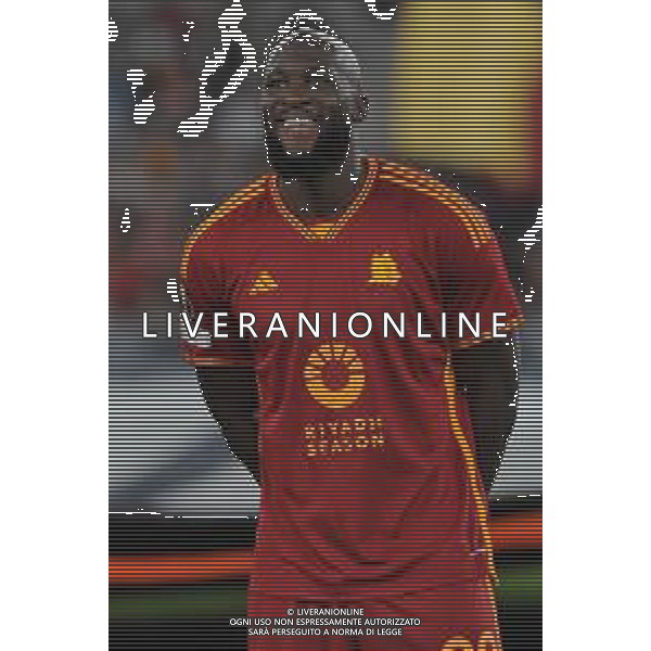 Roma vs Slavia Praga - Europa League - 3 giornata - Stadio Olimpico - Roma 26-10-2023 nella foto Romelu Lukaku ©Federico Gaetano/AGENZIA ALDO LIVERANI SAS