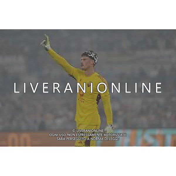 Roma vs Slavia Praga - Europa League - 3 giornata - Stadio Olimpico - Roma 26-10-2023 nella foto Mile Svilar ©Federico Gaetano/AGENZIA ALDO LIVERANI SAS