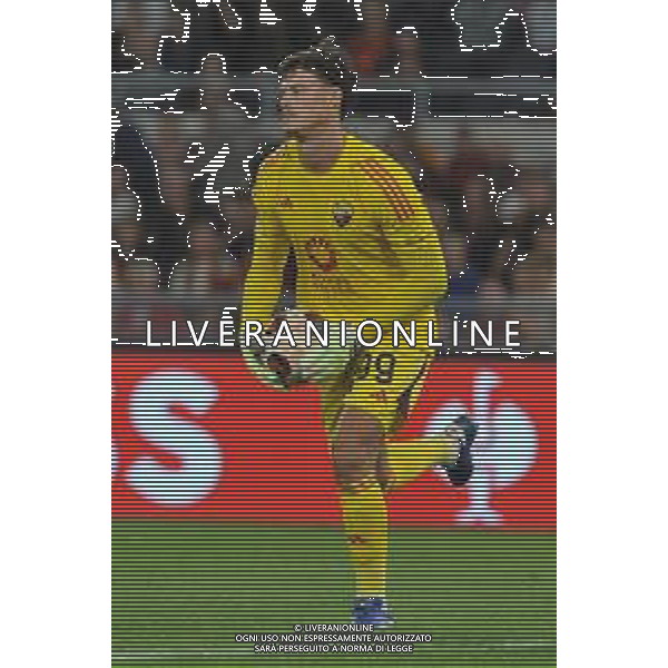 Roma vs Slavia Praga - Europa League - 3 giornata - Stadio Olimpico - Roma 26-10-2023 nella foto Mile Svilar ©Federico Gaetano/AGENZIA ALDO LIVERANI SAS