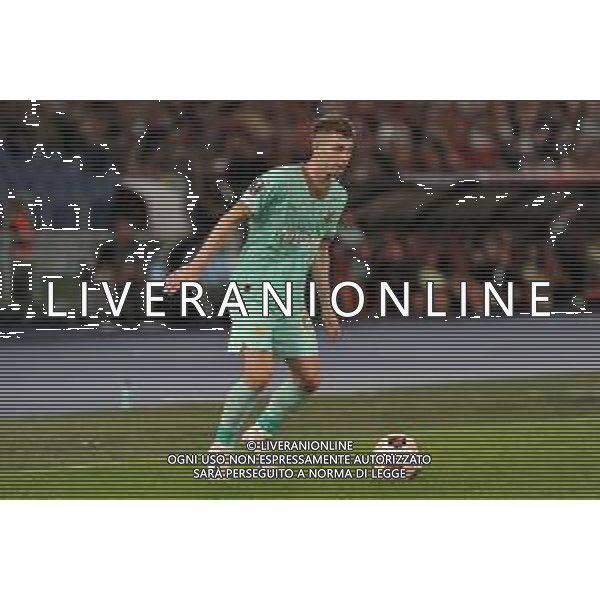 Roma vs Slavia Praga - Europa League - 3 giornata - Stadio Olimpico - Roma 26-10-2023 nella foto Andres Dumitrescu ©Federico Gaetano/AGENZIA ALDO LIVERANI SAS