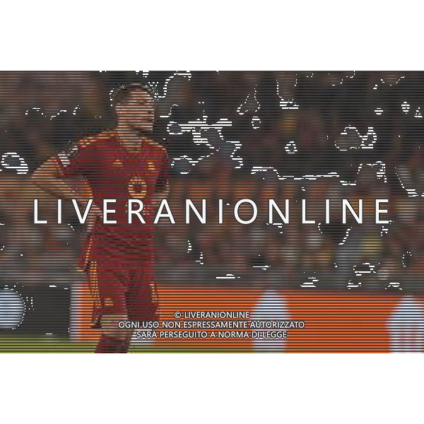 Roma vs Slavia Praga - Europa League - 3 giornata - Stadio Olimpico - Roma 26-10-2023 nella foto Andrea Belotti ©Federico Gaetano/AGENZIA ALDO LIVERANI SAS