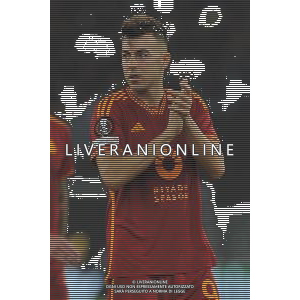 Roma vs Slavia Praga - Europa League - 3 giornata - Stadio Olimpico - Roma 26-10-2023 nella foto Stephan El Shaarawy ©Federico Gaetano/AGENZIA ALDO LIVERANI SAS