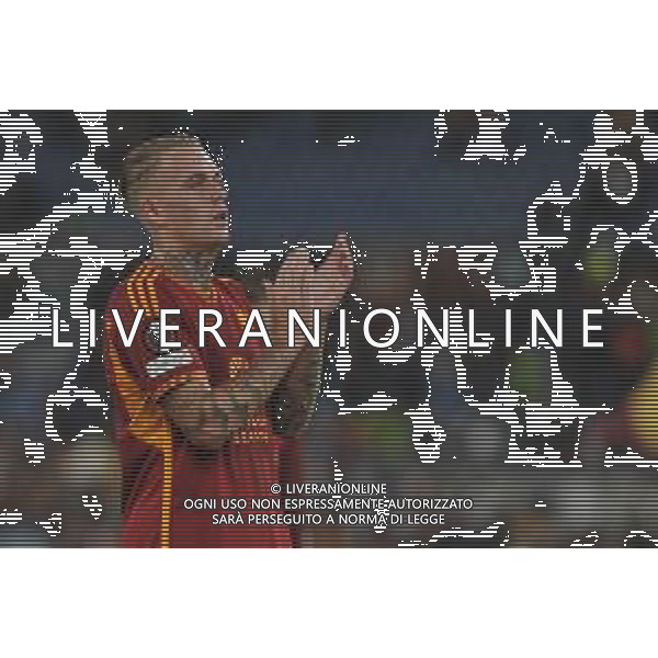 Roma vs Slavia Praga - Europa League - 3 giornata - Stadio Olimpico - Roma 26-10-2023 nella foto Rick Karsdorp ©Federico Gaetano/AGENZIA ALDO LIVERANI SAS