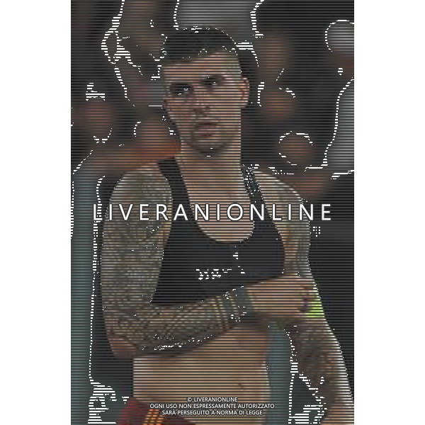 Roma vs Slavia Praga - Europa League - 3 giornata - Stadio Olimpico - Roma 26-10-2023 nella foto Gianluca Mancini ©Federico Gaetano/AGENZIA ALDO LIVERANI SAS