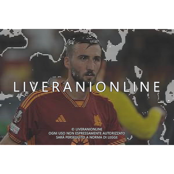 Roma vs Slavia Praga - Europa League - 3 giornata - Stadio Olimpico - Roma 26-10-2023 nella foto Bryan Cristante ©Federico Gaetano/AGENZIA ALDO LIVERANI SAS