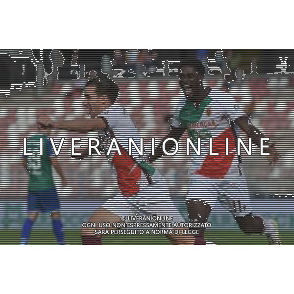 TVRG FeralpiSalo\' vs Reggiana nella foto Edoardo Pieragnolo (Reggiana) esulta dopo il gol del 3 a 0 Piacenza 28-10-2023 Stadio Leonardo Garilli Campionato Serie BKT - 11a giornata foto Roberto Garavaglia/ag. Aldo Liverani sas