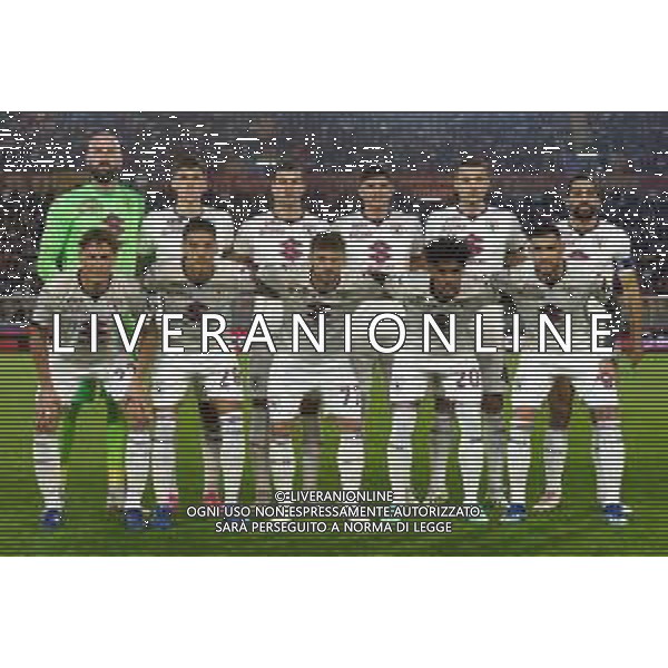 Torino FC team line up during the Italian soccer Serie A match US Lecce vs Torino FC on October 28, 2023 at Via del Mare Stadium in Lecce, Italy. Photo by Emmanuele Mastrodonato/ag. Aldo Liverani sas