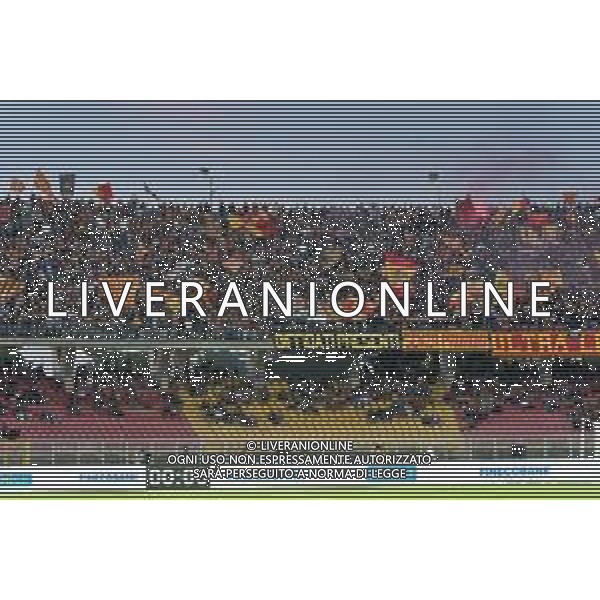 Supporters of US Lecce during the Italian soccer Serie A match US Lecce vs Torino FC on October 28, 2023 at Via del Mare Stadium in Lecce, Italy. Photo by Emmanuele Mastrodonato/ag. Aldo Liverani sas