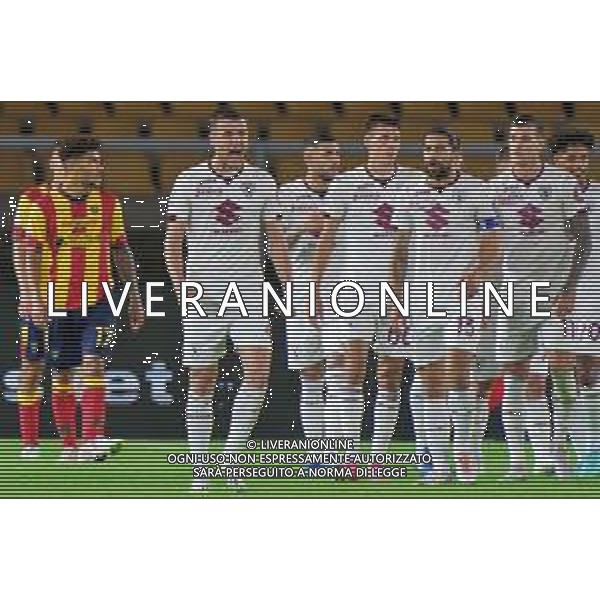 Alessandro Buongiorno of Torino FC celebrates after scoring a goal during the Italian soccer Serie A match US Lecce vs Torino FC on October 28, 2023 at Via del Mare Stadium in Lecce, Italy. Photo by Emmanuele Mastrodonato/ag. Aldo Liverani sas