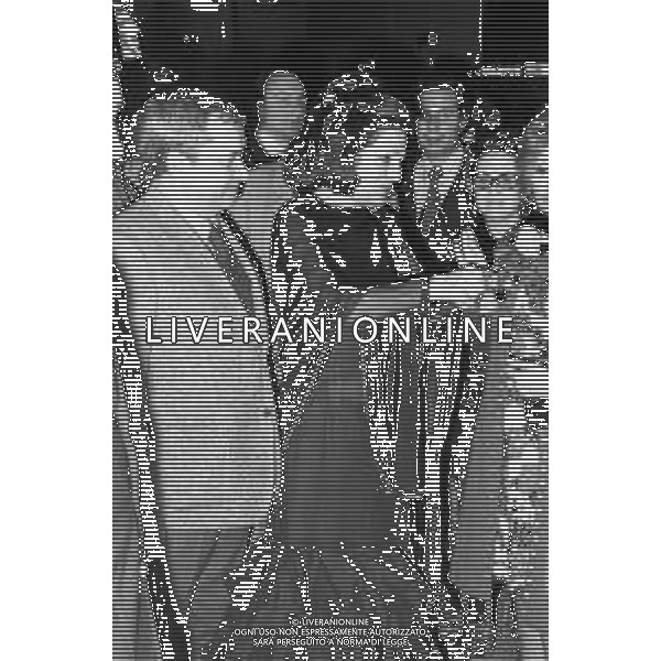 Neg- RETROSPETTIVA BICE VALORI E PAOLO PANELLI NELLA FOTO NELL\'ANNO 1972 CON LA CANTANTE AMALIA RODRIGUES AG ALDO LIVERANI SAS