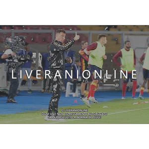 coach Roberto D’Aversa of US Lecce during the Italian soccer Serie A match US Lecce vs Torino FC on October 28, 2023 at Via del Mare Stadium in Lecce, Italy. Photo by Emmanuele Mastrodonato/ag. Aldo Liverani sas