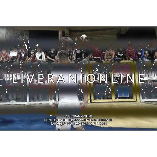 Alessandro Buongiorno of Torino FC celebrates the victory with fan during the Italian soccer Serie A match US Lecce vs Torino FC on October 28, 2023 at Via del Mare Stadium in Lecce, Italy. Photo by Emmanuele Mastrodonato/ag. Aldo Liverani sas