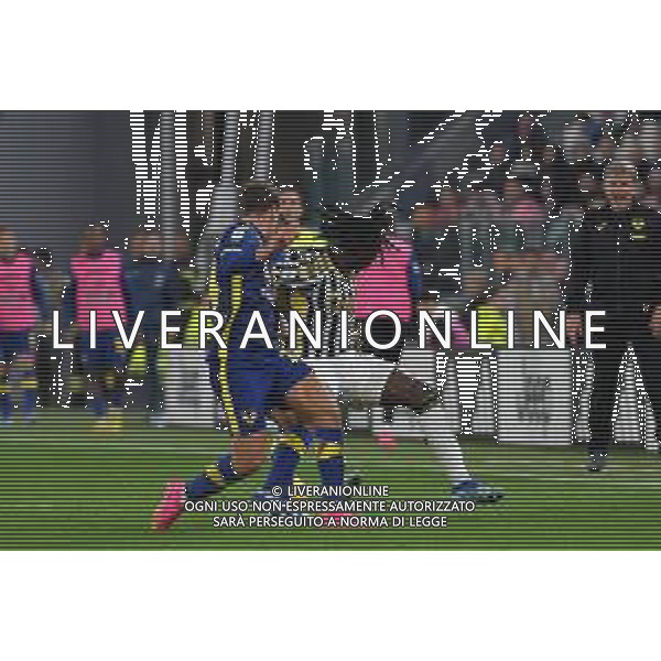 Torino 28.10.2023 Allianz Stadium @Manuela Viganti/Ag. Aldo Liverani sas Juventus vs Hellas Verona Campionato Calcio Serie A TIM 2023/2024 10a giornata Nella foto: presunto fallo di moise kean ©Viganti/AGENZIA ALDO LIVERANI SAS