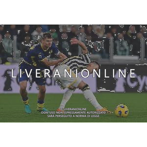 Torino 28.10.2023 Allianz Stadium @Manuela Viganti/Ag. Aldo Liverani sas Juventus vs Hellas Verona Campionato Calcio Serie A TIM 2023/2024 10a giornata Nella foto: arkadiusz milik e pawel dawidowicz ©Viganti/AGENZIA ALDO LIVERANI SAS
