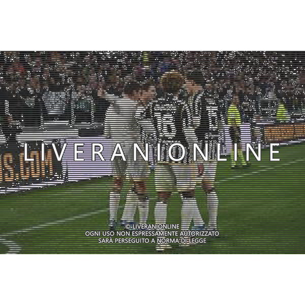 Torino 28.10.2023 Allianz Stadium @Manuela Viganti/Ag. Aldo Liverani sas Juventus vs Hellas Verona Campionato Calcio Serie A TIM 2023/2024 10a giornata Nella foto: esultanza juventus dopo il gol di andrea cambiaso ©Viganti/AGENZIA ALDO LIVERANI SAS