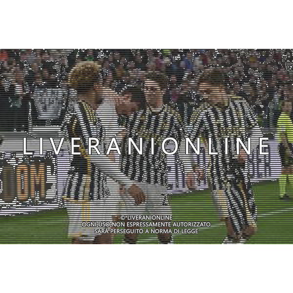 Torino 28.10.2023 Allianz Stadium @Manuela Viganti/Ag. Aldo Liverani sas Juventus vs Hellas Verona Campionato Calcio Serie A TIM 2023/2024 10a giornata Nella foto: esultanza juventus dopo il gol di andrea cambiaso