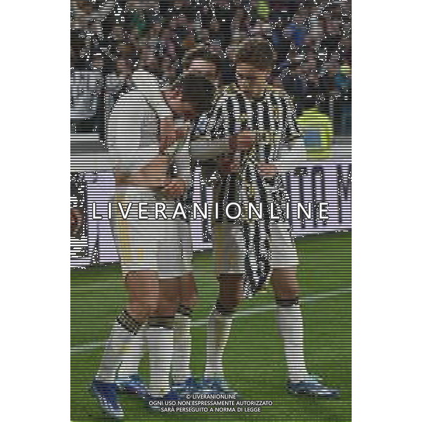 Torino 28.10.2023 Allianz Stadium @Manuela Viganti/Ag. Aldo Liverani sas Juventus vs Hellas Verona Campionato Calcio Serie A TIM 2023/2024 10a giornata Nella foto: esultanza juventus dopo il gol di andrea cambiaso
