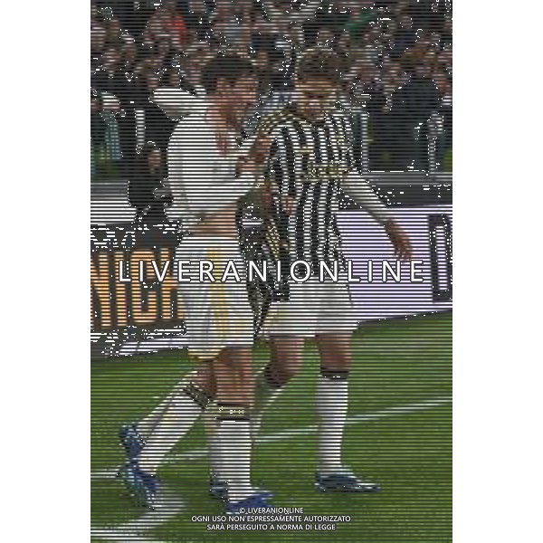 Torino 28.10.2023 Allianz Stadium @Manuela Viganti/Ag. Aldo Liverani sas Juventus vs Hellas Verona Campionato Calcio Serie A TIM 2023/2024 10a giornata Nella foto: esultanza juventus dopo il gol di andrea cambiaso