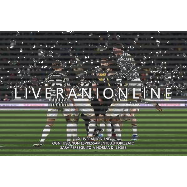Torino 28.10.2023 Allianz Stadium @Manuela Viganti/Ag. Aldo Liverani sas Juventus vs Hellas Verona Campionato Calcio Serie A TIM 2023/2024 10a giornata Nella foto: esultanza juventus dopo il gol di andrea cambiaso