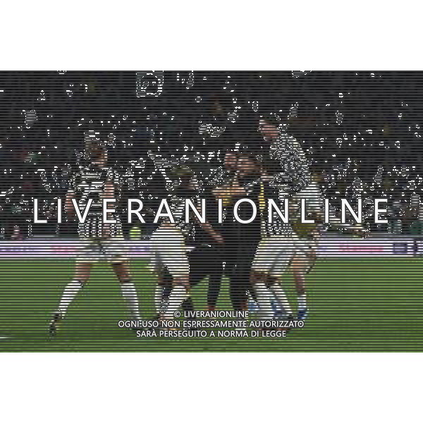 Torino 28.10.2023 Allianz Stadium @Manuela Viganti/Ag. Aldo Liverani sas Juventus vs Hellas Verona Campionato Calcio Serie A TIM 2023/2024 10a giornata Nella foto: esultanza juventus dopo il gol di andrea cambiaso