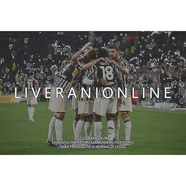 Torino 28.10.2023 Allianz Stadium @Manuela Viganti/Ag. Aldo Liverani sas Juventus vs Hellas Verona Campionato Calcio Serie A TIM 2023/2024 10a giornata Nella foto: esultanza juventus dopo il secondo gol di moise kean annullato dal var