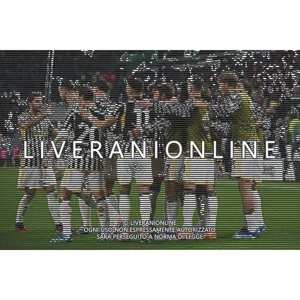 Torino 28.10.2023 Allianz Stadium @Manuela Viganti/Ag. Aldo Liverani sas Juventus vs Hellas Verona Campionato Calcio Serie A TIM 2023/2024 10a giornata Nella foto: esultanza juventus dopo il secondo gol di moise kean annullato dal var